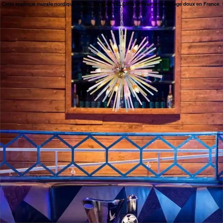 Suspension moderne et vive pour illuminer votre pièce de vie