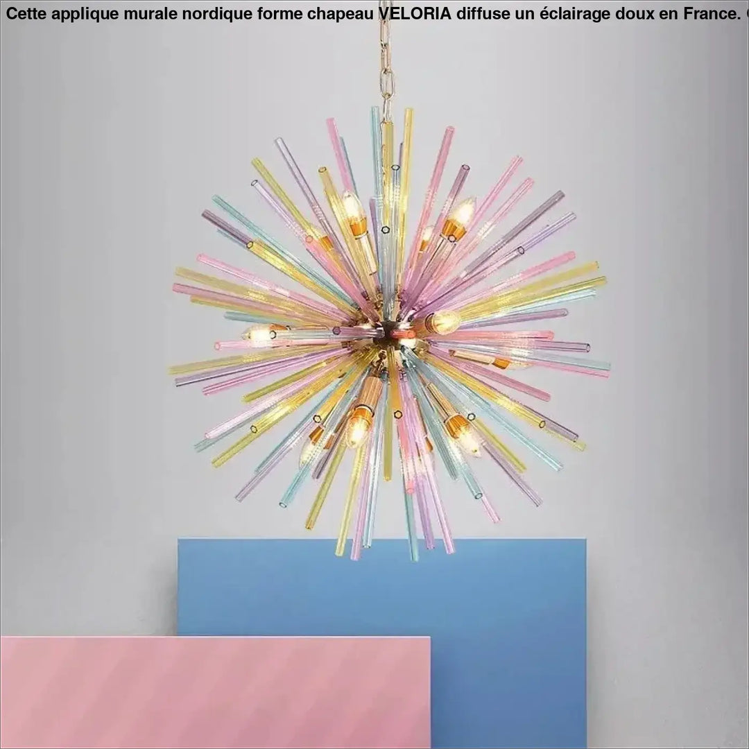 Suspension moderne et vive pour illuminer votre pièce de vie