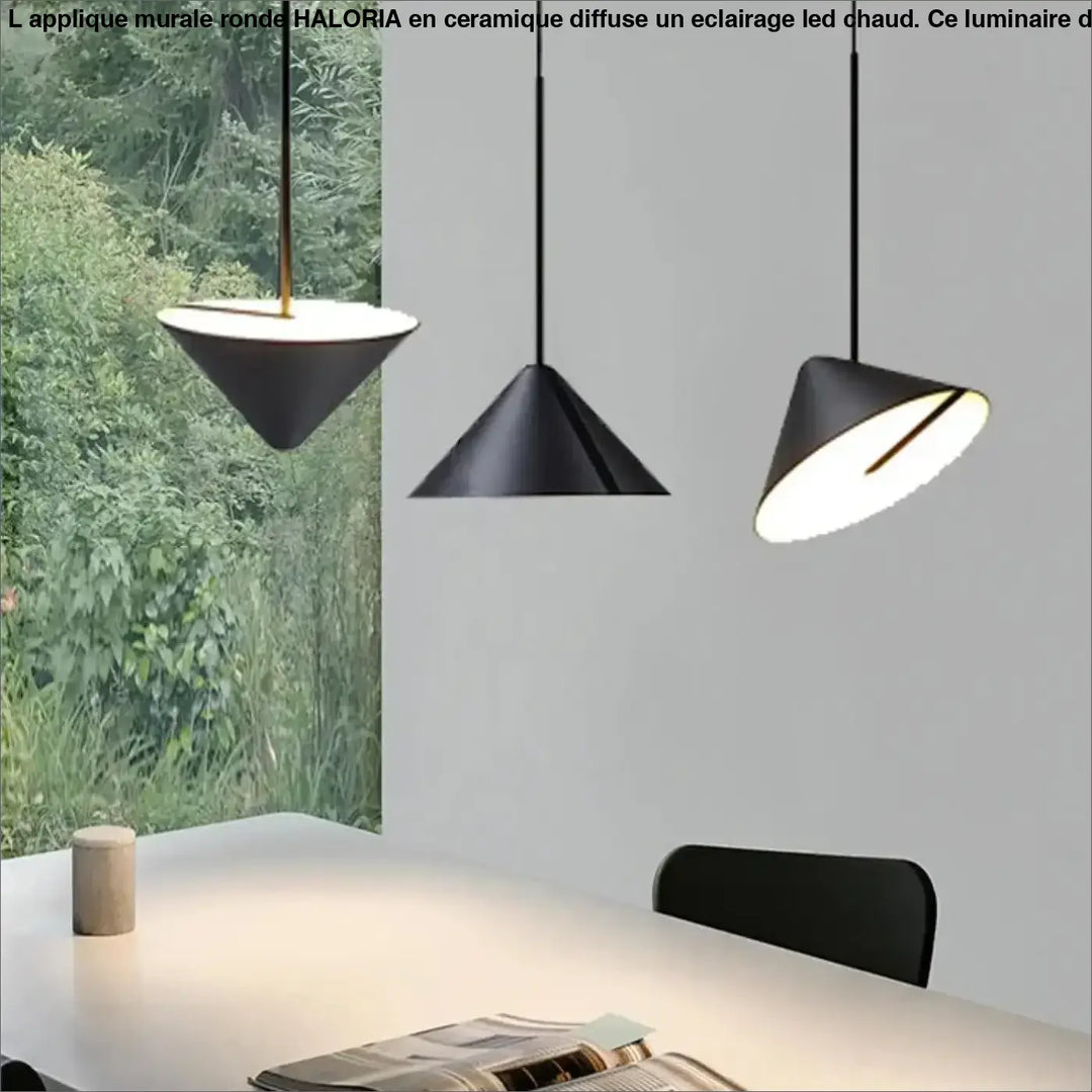 Suspension led acrylique moderne éclairage style design