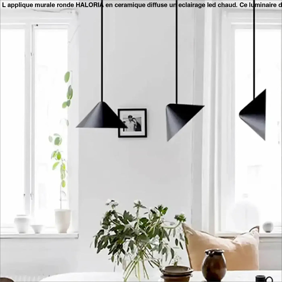 Suspension led acrylique moderne éclairage style design