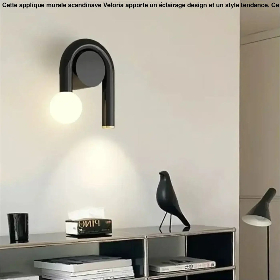 Applique Murale Scandinave Au Style Tendance Et Original En Métal
