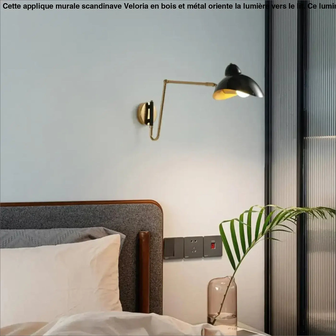 Applique Murale Scandinave Pour Tête De Lit De Chambre D’Adultes