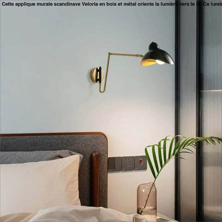 Applique Murale Scandinave Pour Tête De Lit De Chambre D’Adultes