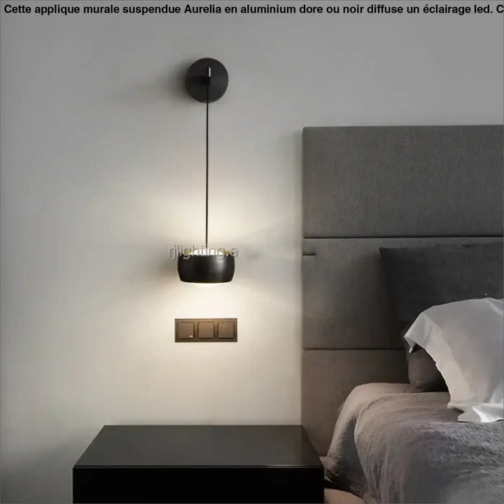 Applique Murale Suspendue À LED Design Horizontal