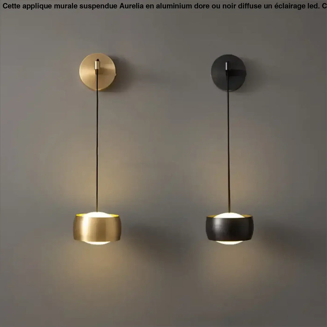 Applique Murale Suspendue À LED Design Horizontal