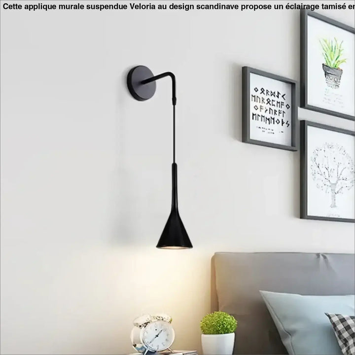 Applique Murale Suspendue Au Design Scandinave En Aluminium