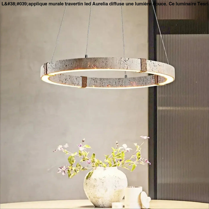 Suspension luminaire moderne en bois et métal design