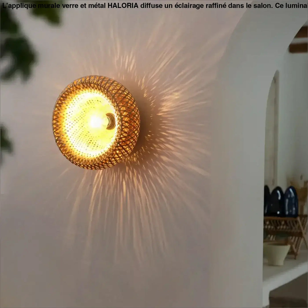 Luminaire plafonnier rotin authentique et intemporel chic