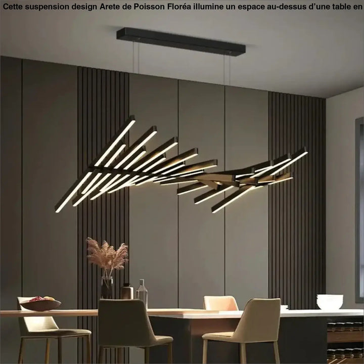 Grande Suspension Design Arête De Poisson