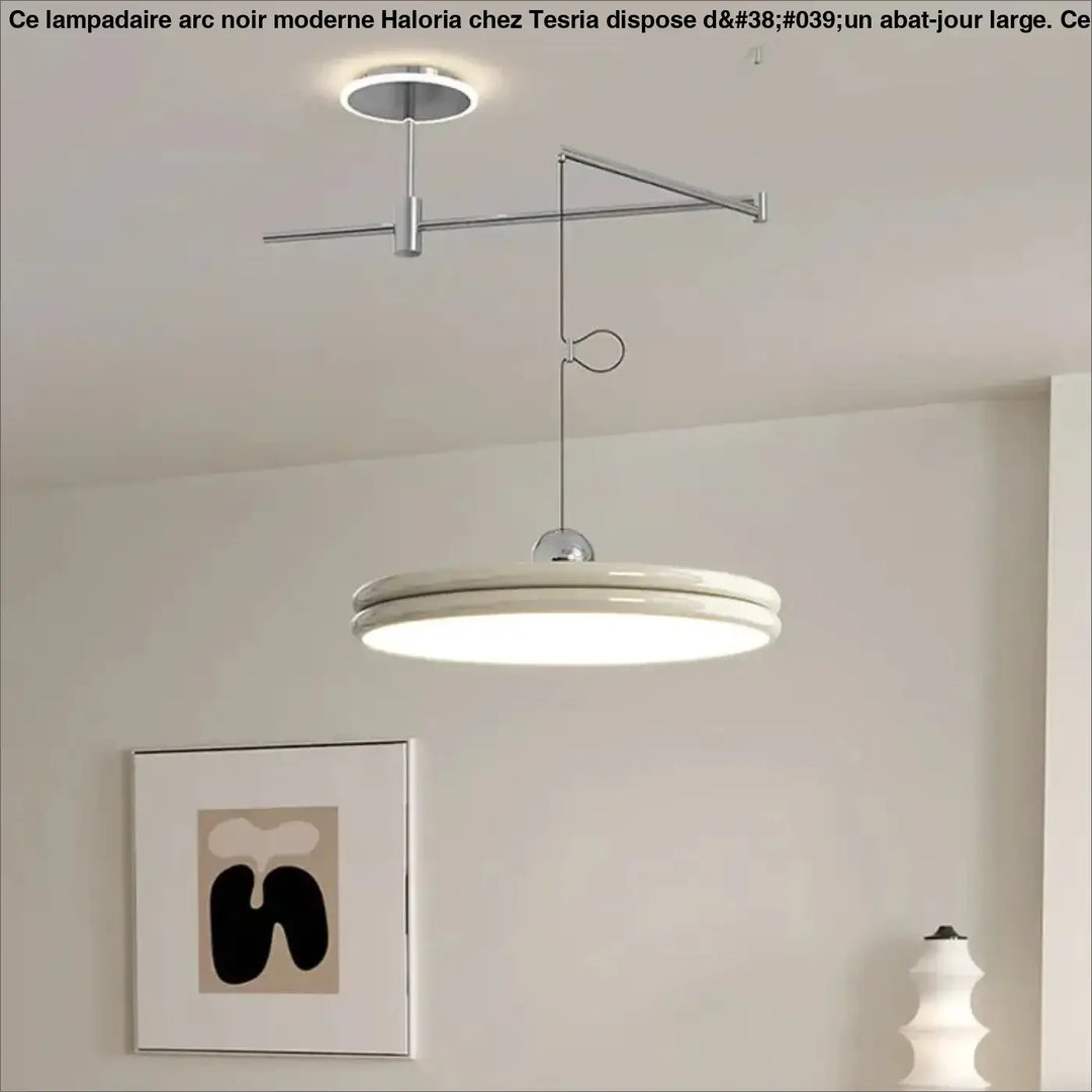 Suspension moderne à bras orientable élégant ambiance