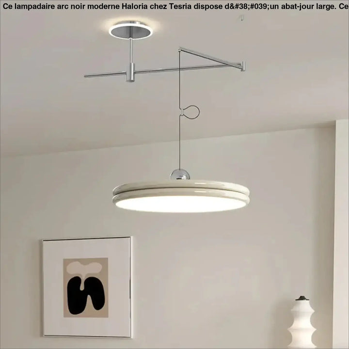 Suspension moderne à bras orientable élégant ambiance