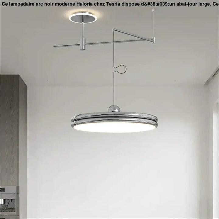 Suspension moderne à bras orientable élégant ambiance