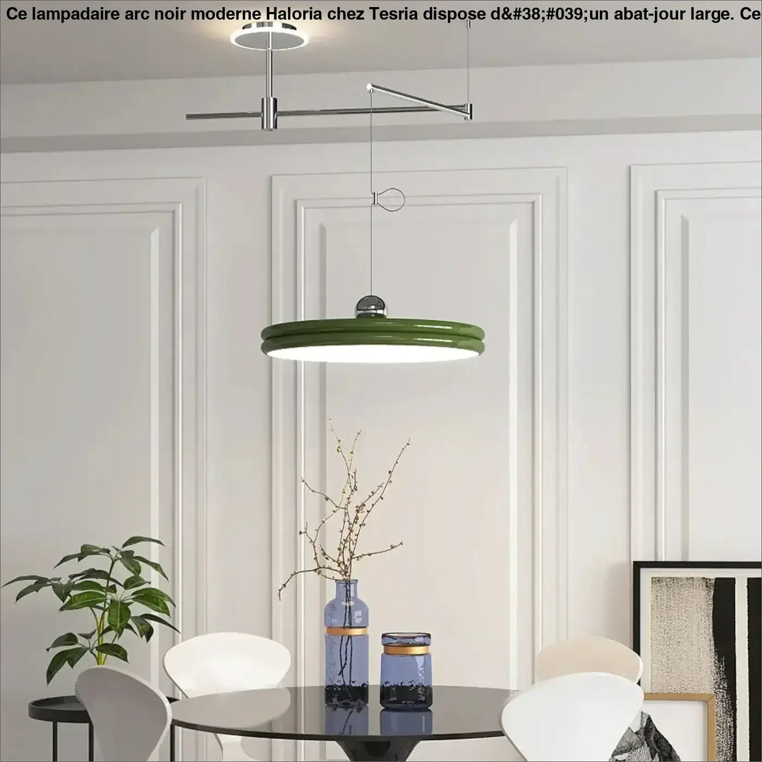Suspension moderne à bras orientable élégant ambiance