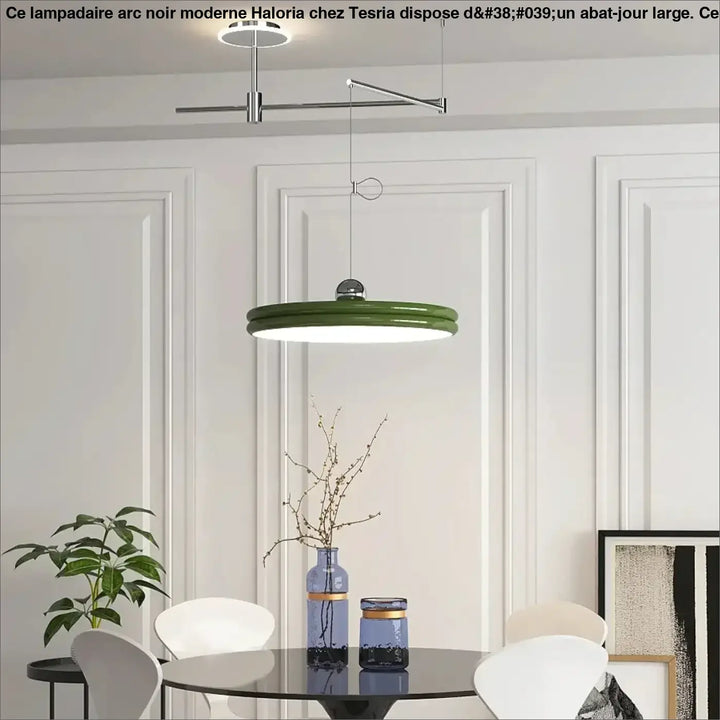 Suspension moderne à bras orientable élégant ambiance