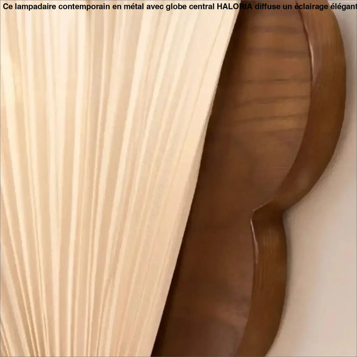 Applique design naturel bois et tissu élégant raffiné