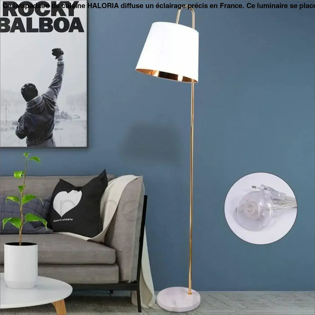 Lampadaire De Cuisine En Aluminium Noir Ou Blanc