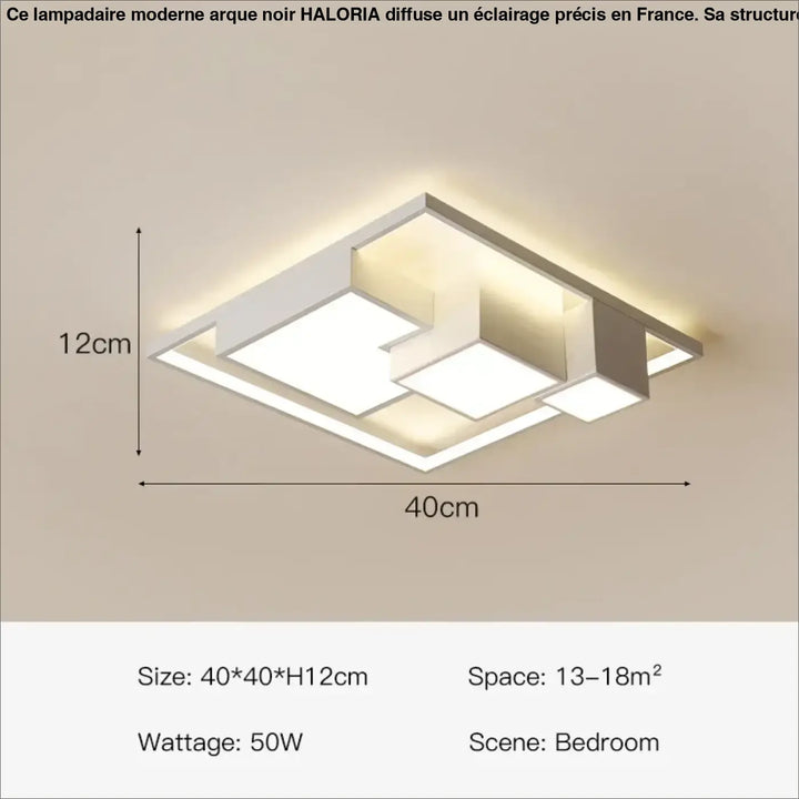 Luminaire plafonnier contemporain design moderne chic