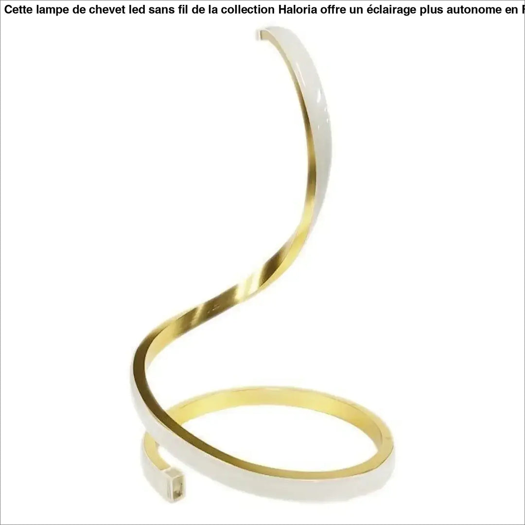 Lampe De Chevet LED Sans Fil Design Spirale