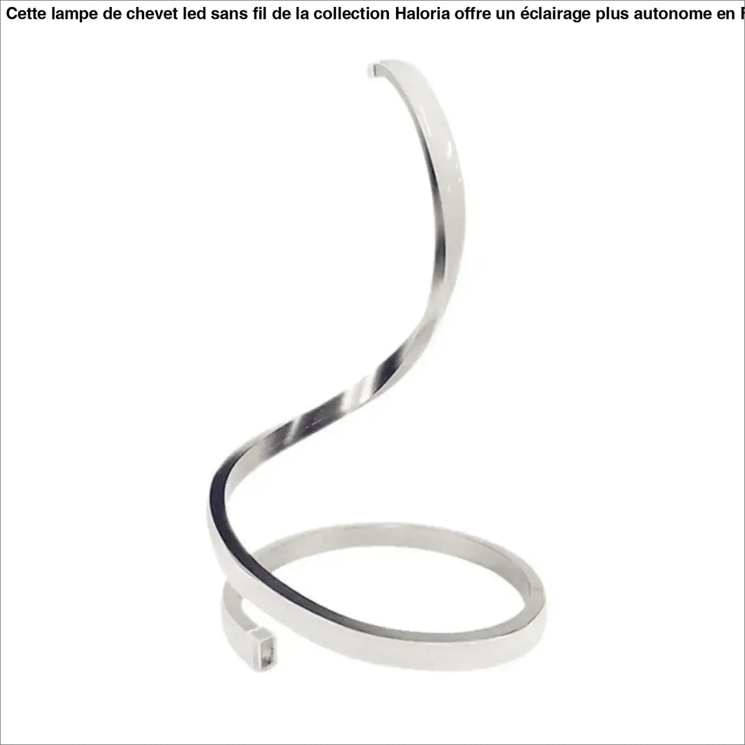 Lampe De Chevet LED Sans Fil Design Spirale