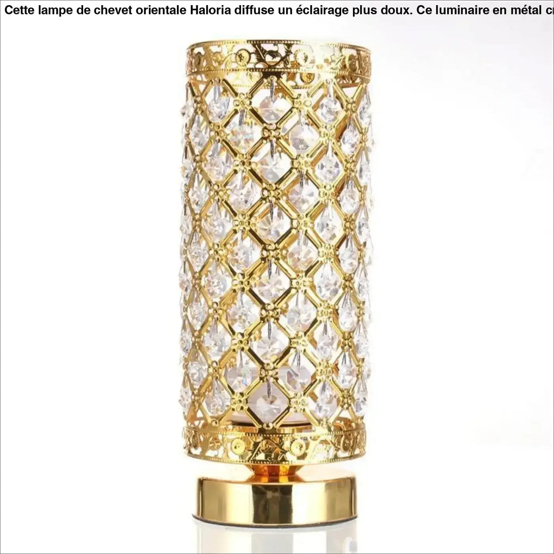 Lampe De Chevet Orientale Aluminium Style Élégant
