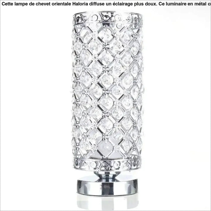 Lampe De Chevet Orientale Aluminium Style Élégant