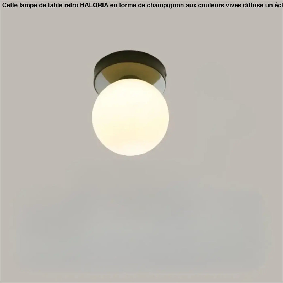 Applique murale puffer avec abat-jours arrondis en verre dépoli et base en métal noir avec design doux murale