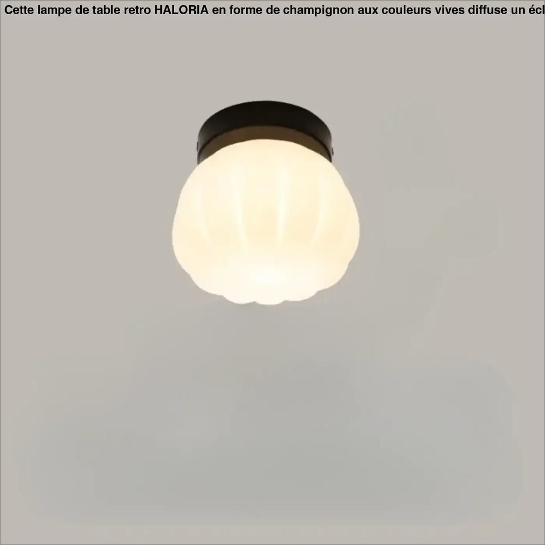Applique murale puffo avec globe en verre dépoli à rayures verticales et base noire métal design doux et abat-jours arrondis