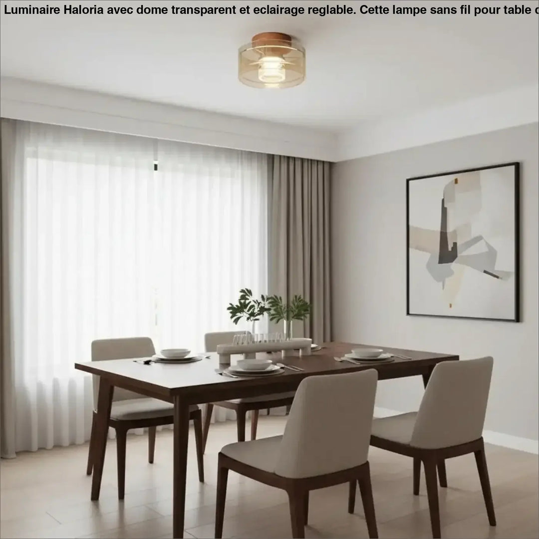 Luminaire plafonnier albeo en verre chaud et laiton pour éclairage intérieur élégant et moderne