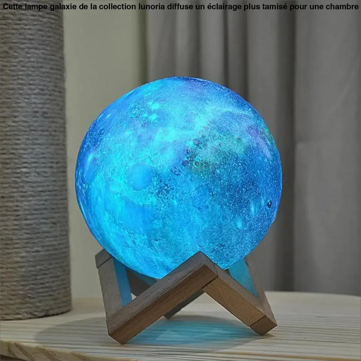 Lampe Galaxie Multicolore à Effet 3D en Acrylique