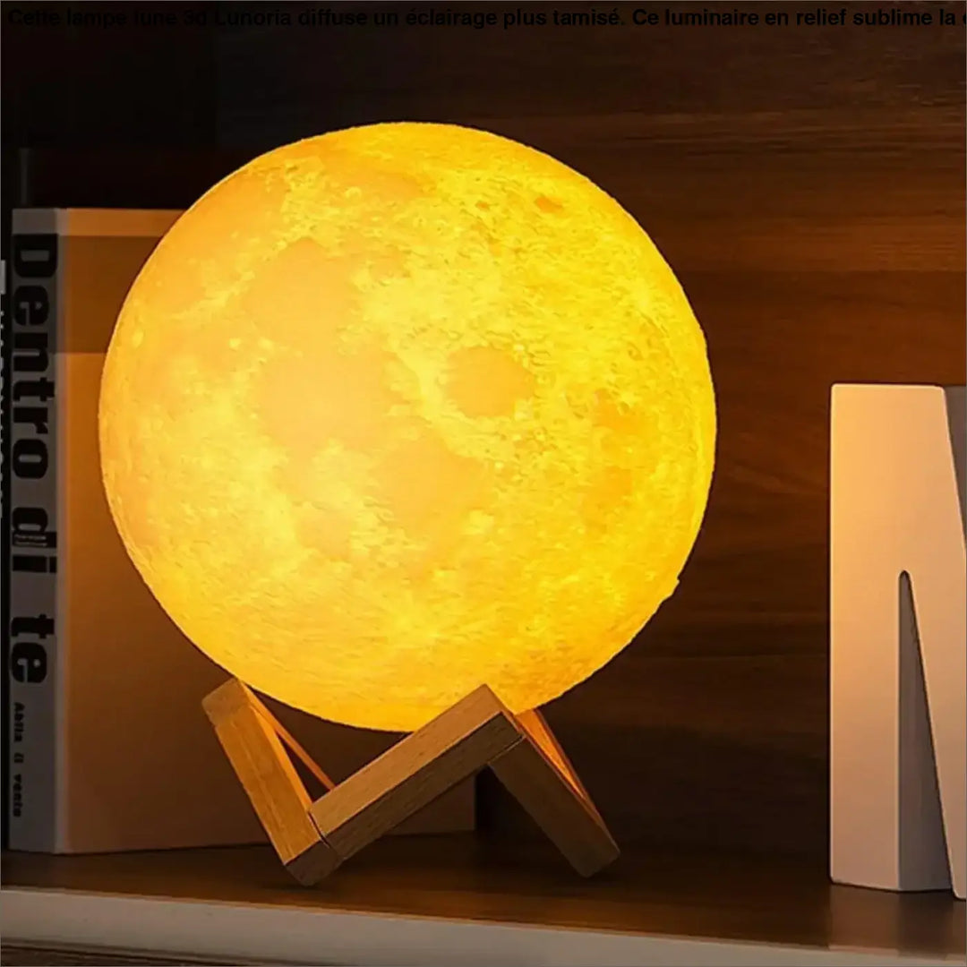 Lampe Lune 3D Sphère Multicolore Éclairage LED