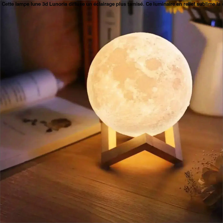 Lampe Lune 3D Sphère Multicolore Éclairage LED