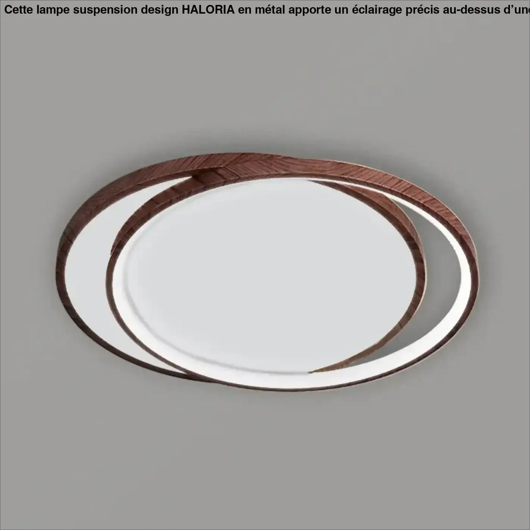 Luminaire plafonnier en bois design scandinave au style épuré