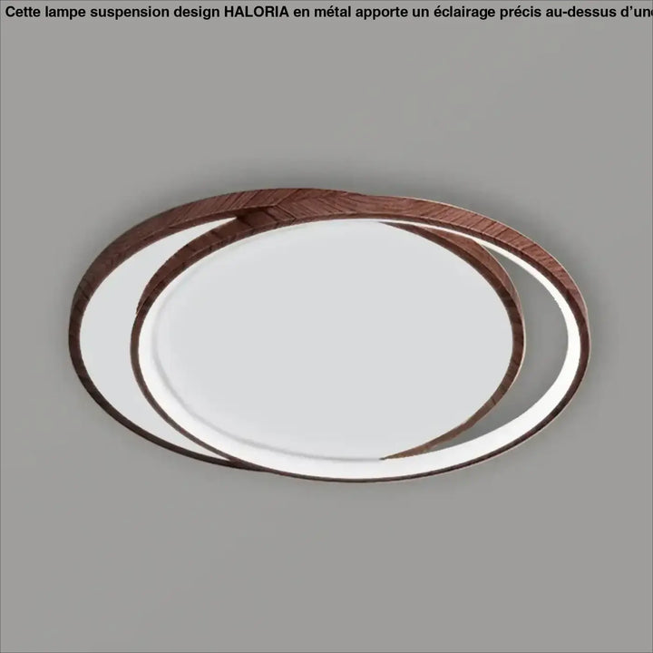 Luminaire plafonnier en bois design scandinave au style épuré