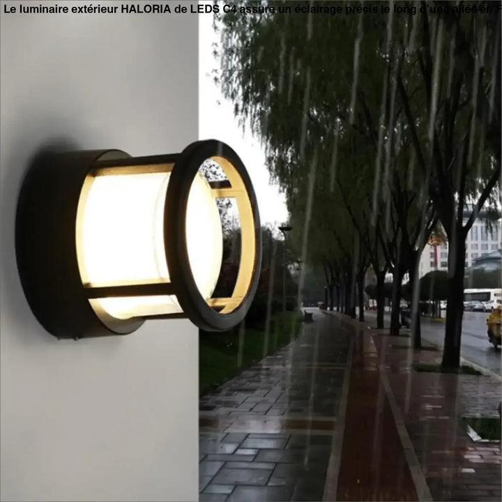 LEDS C4 Luminaire Extérieur Applique LED Aluminium