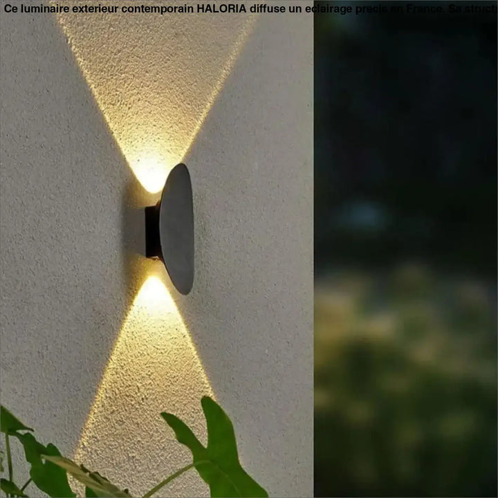 Luminaire Extérieur Contemporain Design Courbé LED