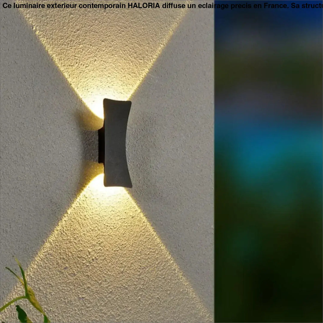 Luminaire Extérieur Contemporain Design Courbé LED