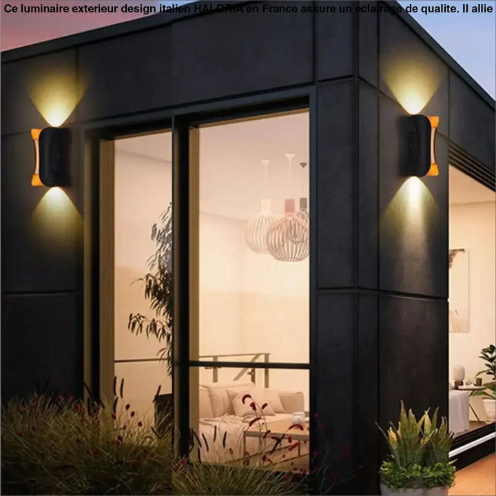 Luminaire Extérieur Design Italien Applique