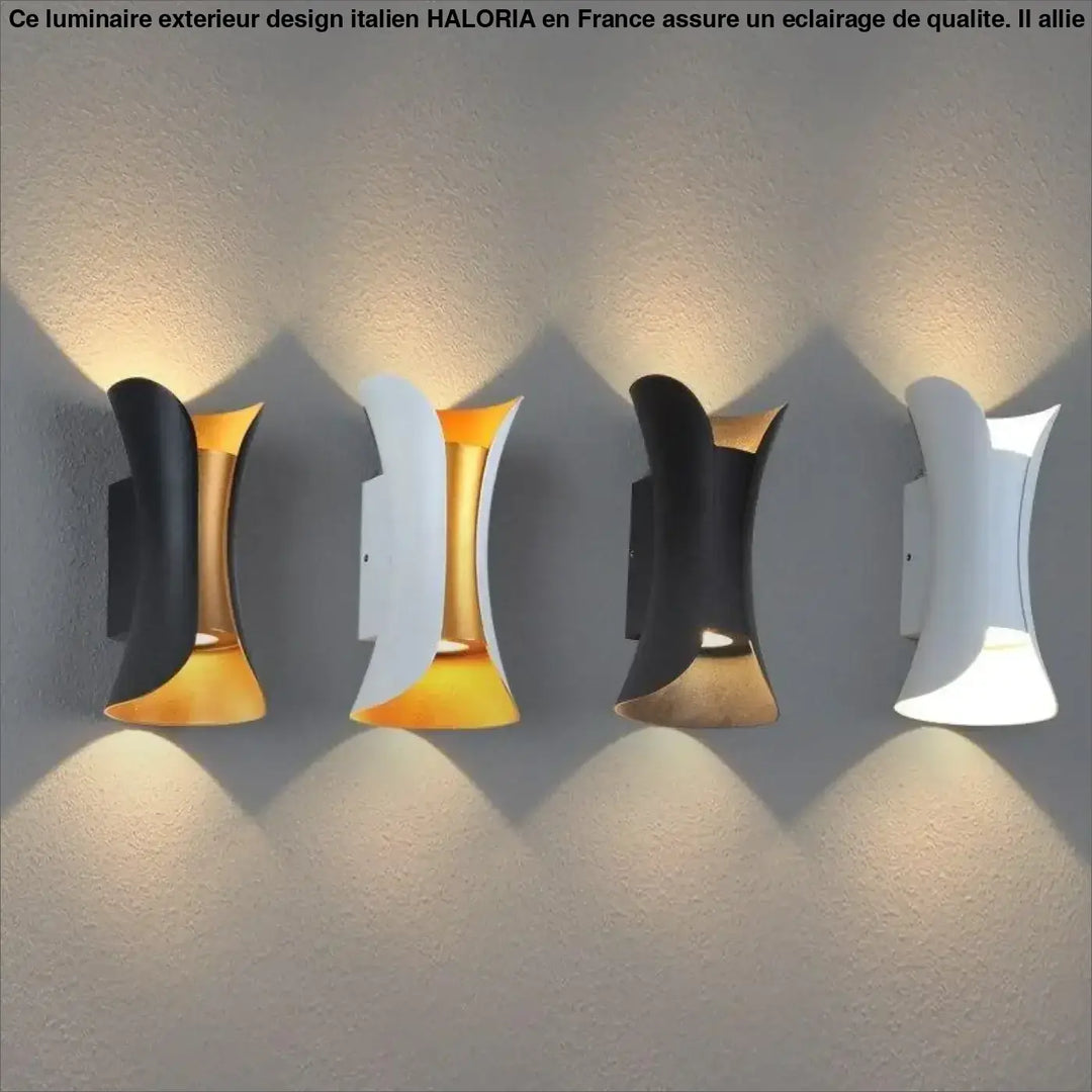 Luminaire Extérieur Design Italien Applique