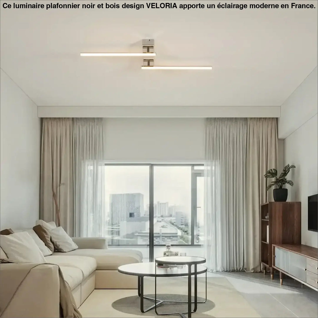 Plafonnier LED Rotatif design minimaliste