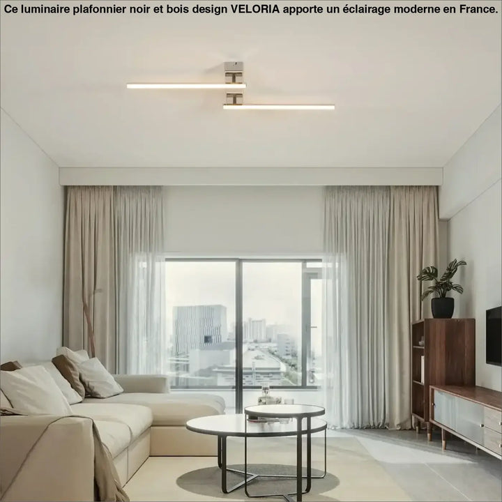 Plafonnier LED Rotatif design minimaliste