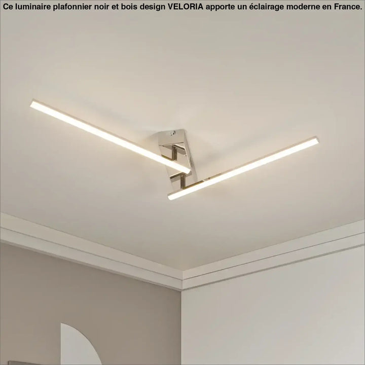 Plafonnier LED Rotatif design minimaliste