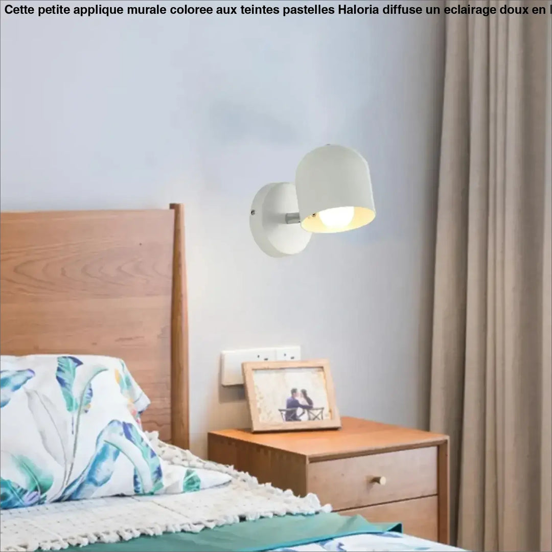 Petite Applique Murale Colorée Aux Teintes Pastelles