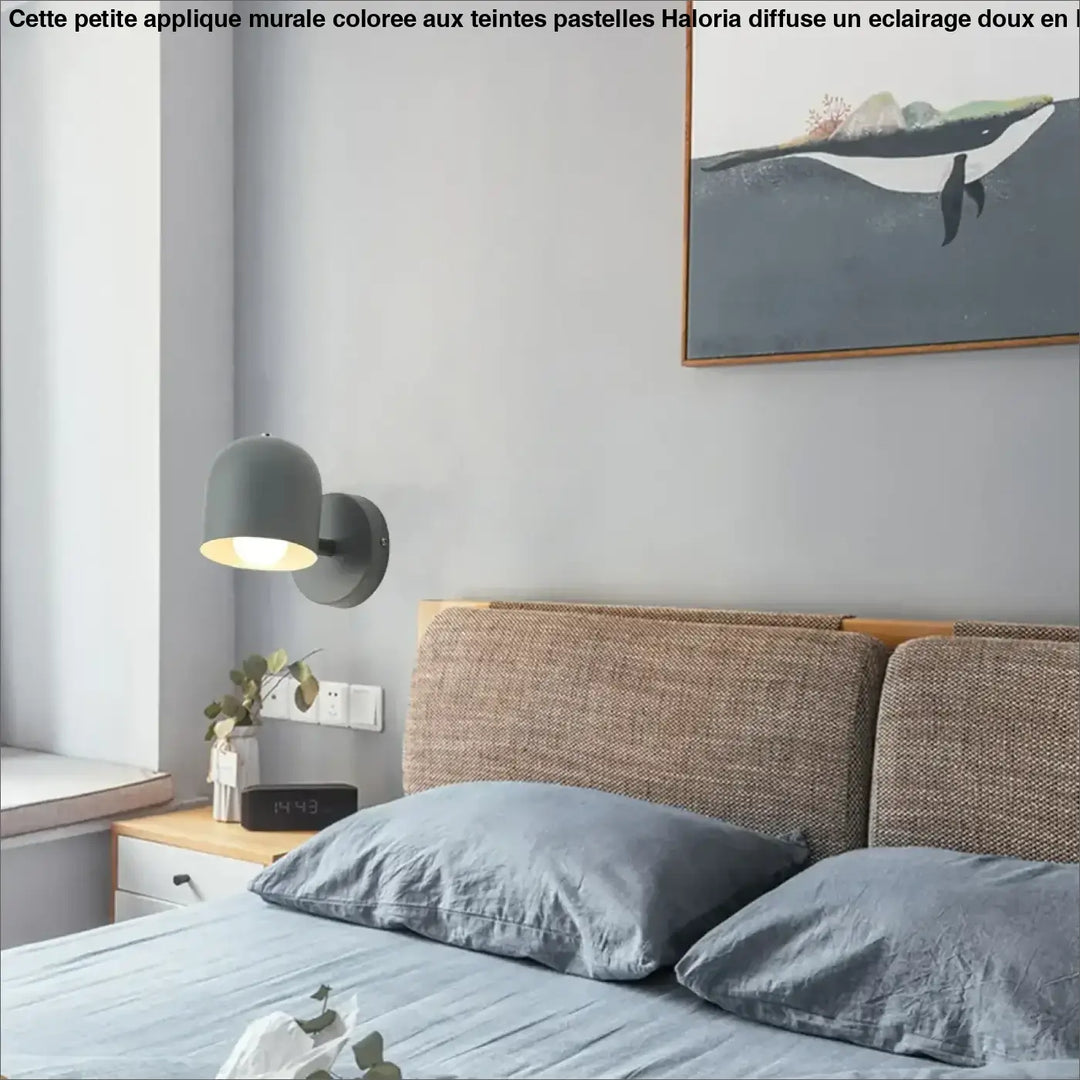 Petite Applique Murale Colorée Aux Teintes Pastelles