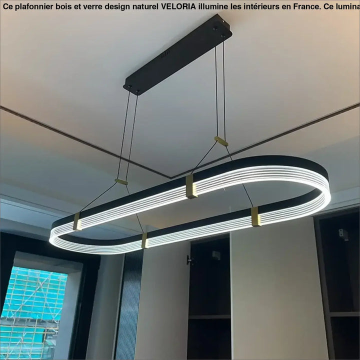 Suspension design led style contemporain élégance
