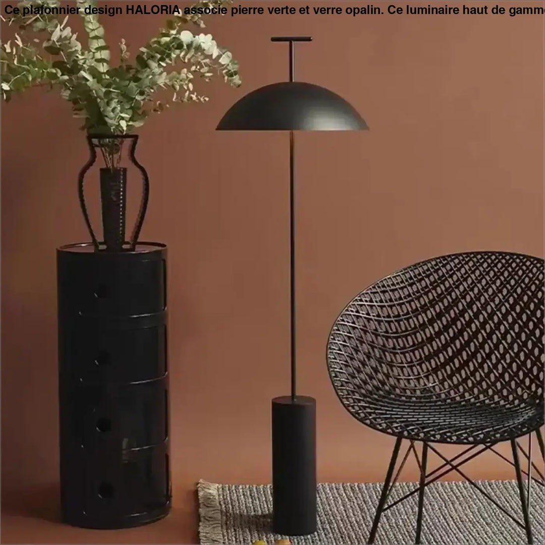 Lampadaire design minimaliste en métal contemporain chic