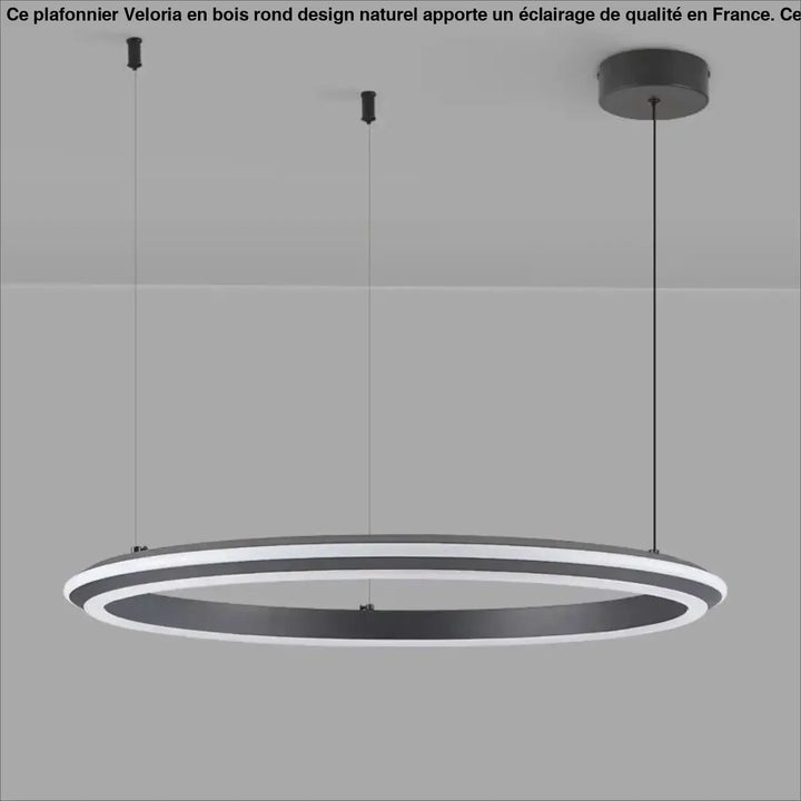 Suspension led design rond style moderne élégant