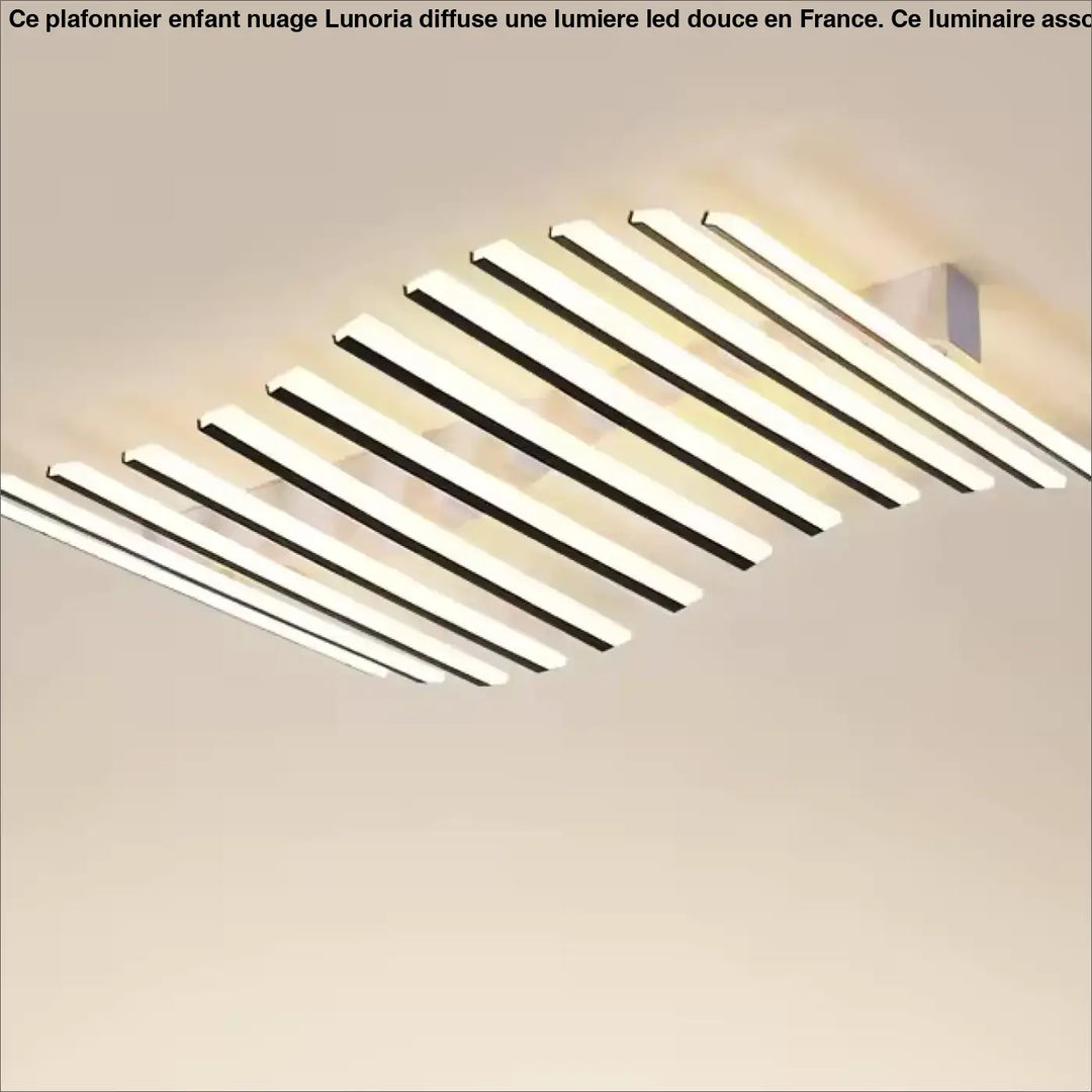 Plafonnier Led Contemporain Rectangulaire Élégant Chic


