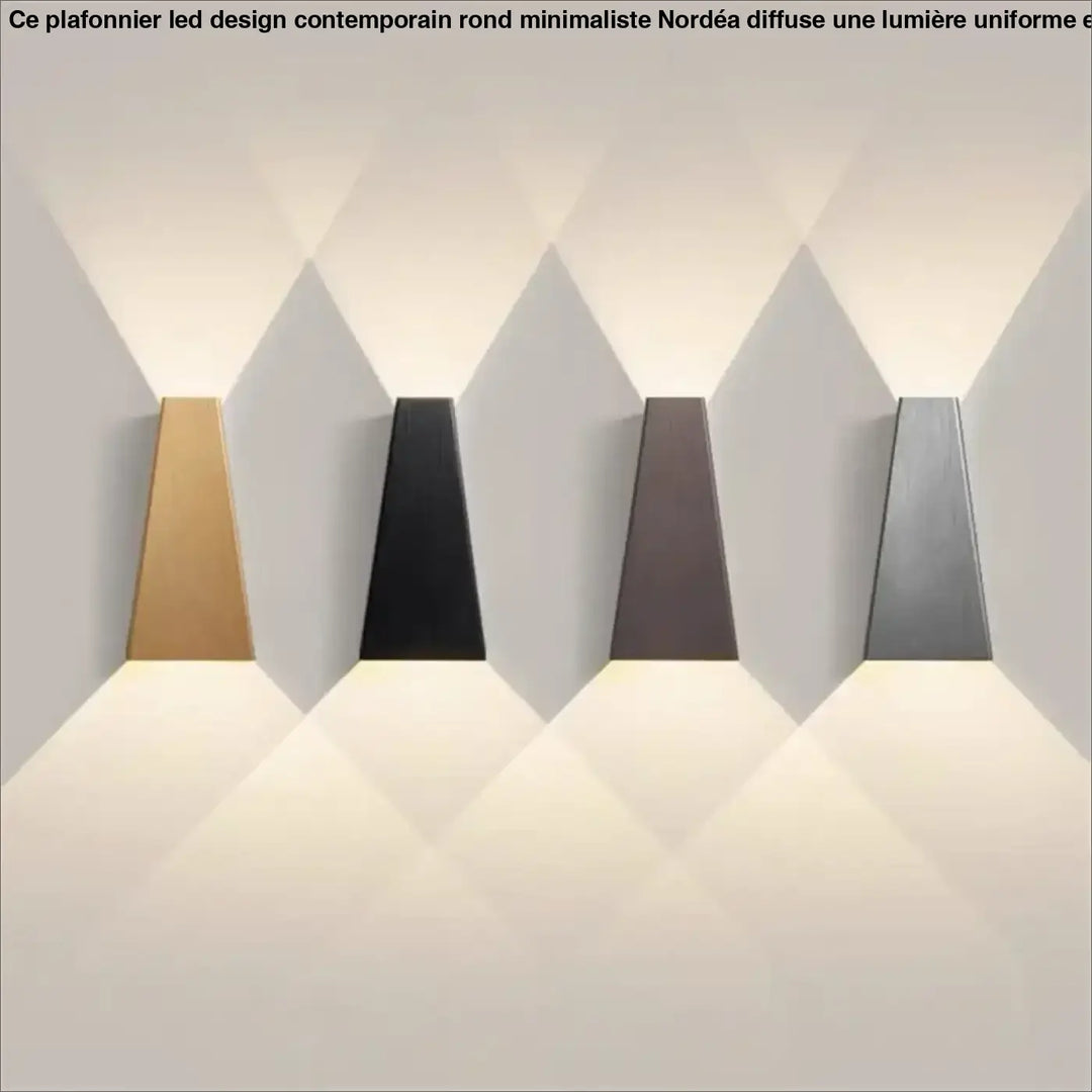 Applique murale design triangle design intemporel