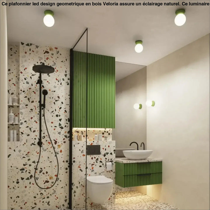 Applique murale zori ip44 | sollux lightning