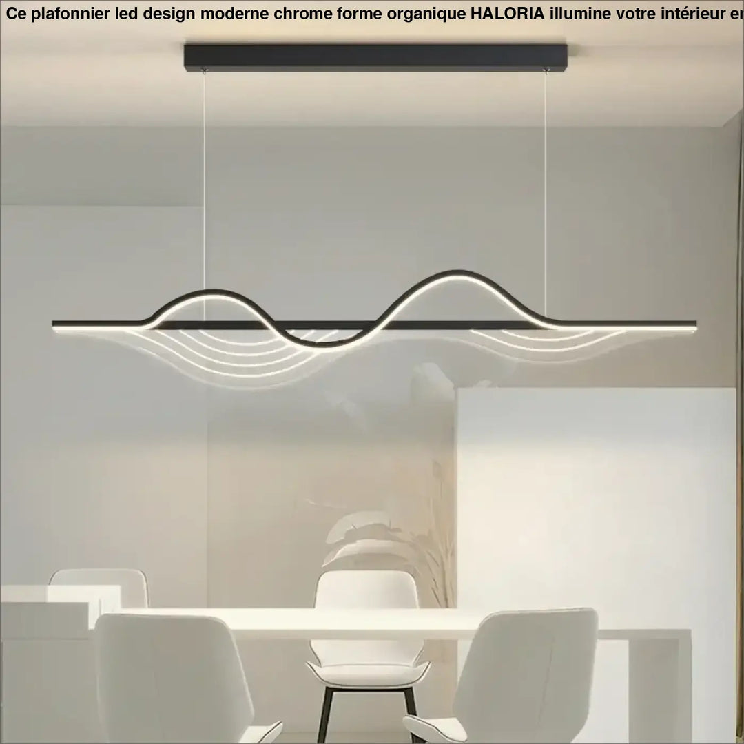 Suspension Luminaire Moderne Design Ondulé Contemporain

